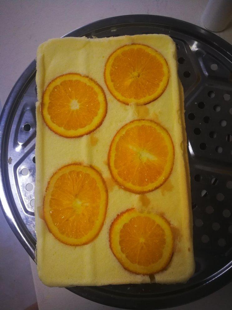 橙香蛋糕卷