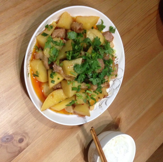 土豆烧肉