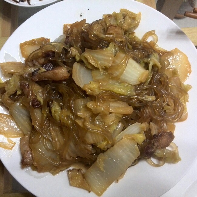 白菜炖粉条