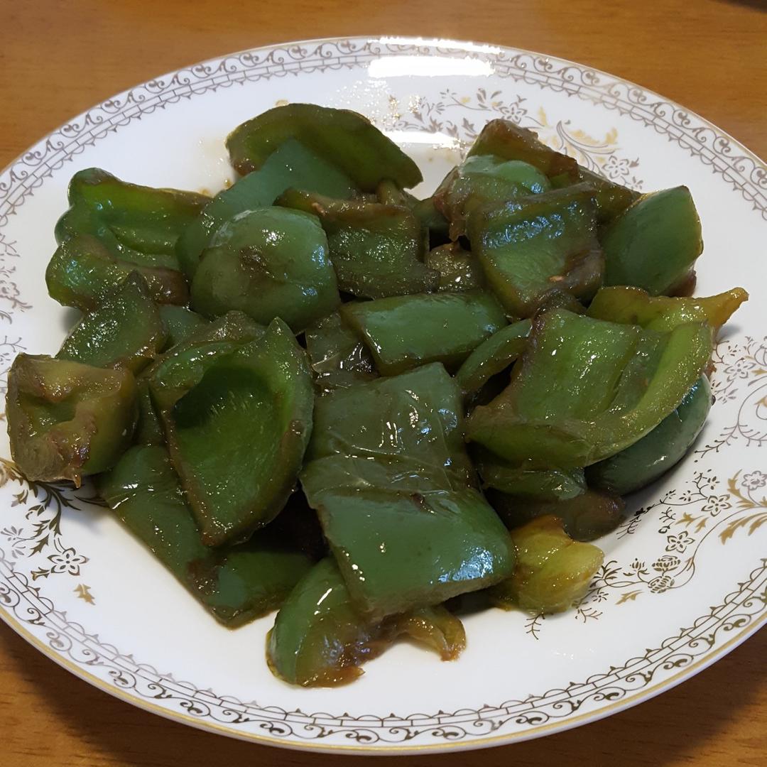 油焖青椒