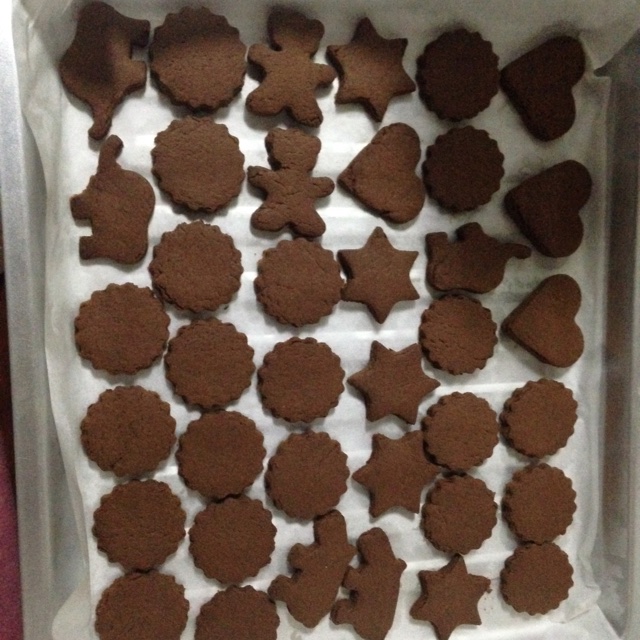 【超简单】 巧克力饼干 很脆很好吃