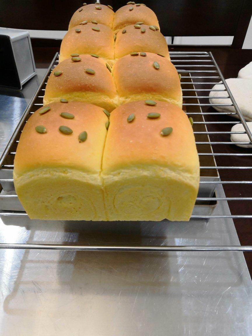 南瓜小吐司（直接法）