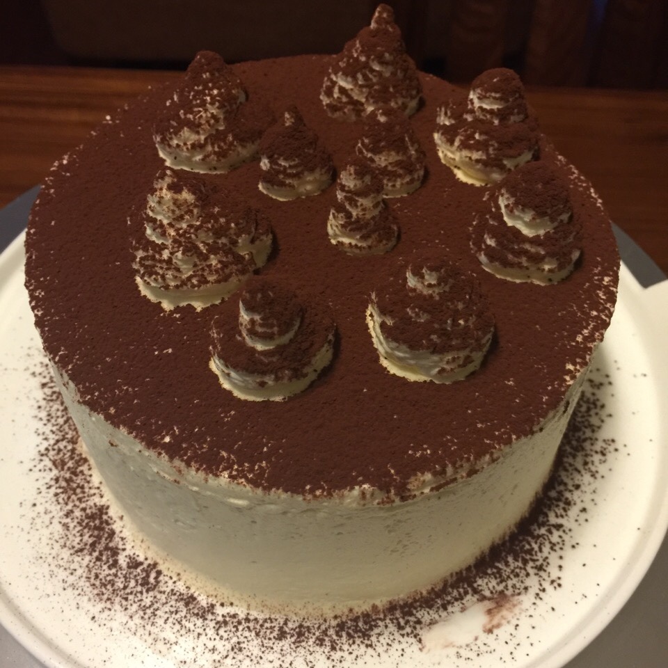 dianayaohj做的巧克力生日蛋糕
