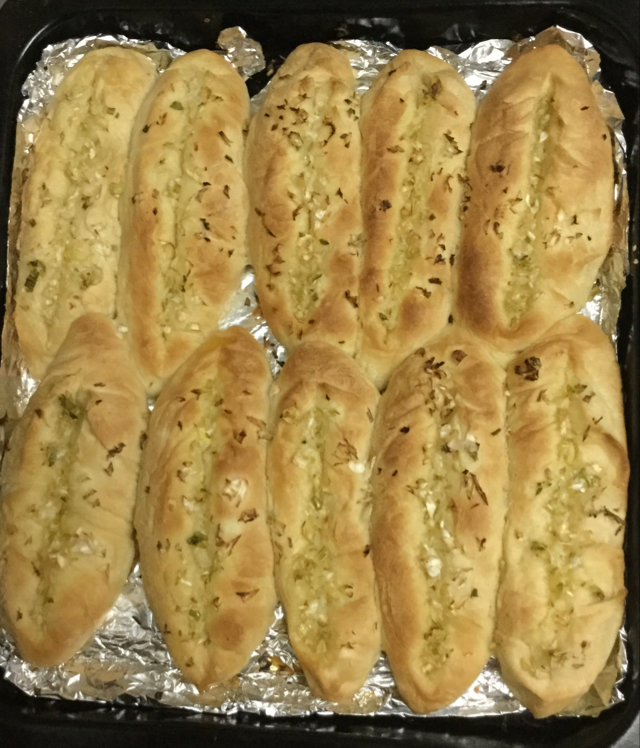 蒜香面包