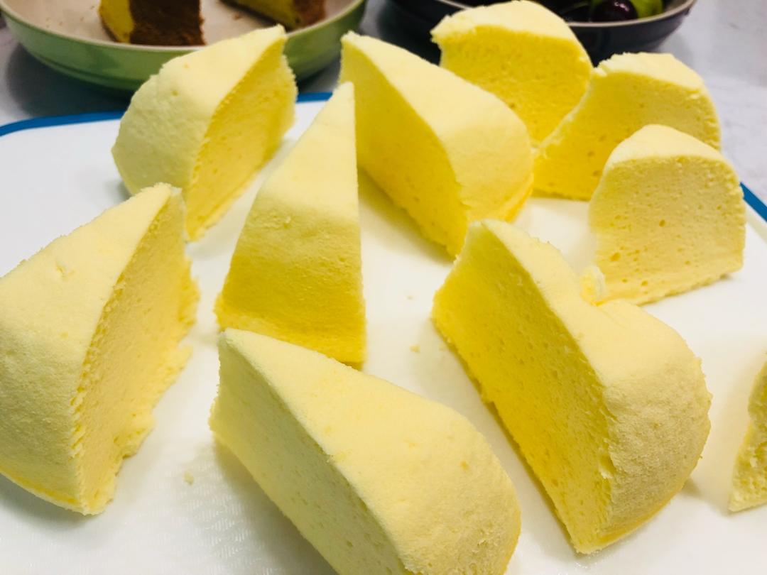 小麦禾做的酸奶蒸蛋糕(入口即化)