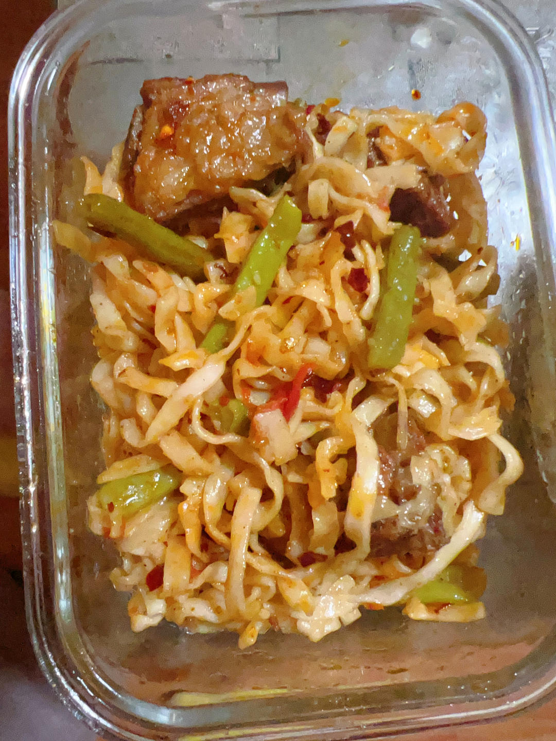 排骨豆角焖面