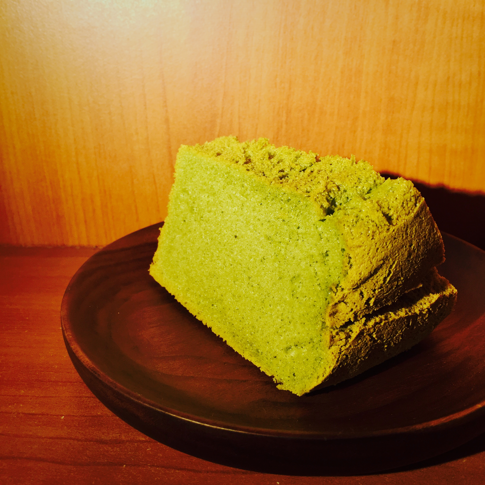 抹茶蜜豆戚风
