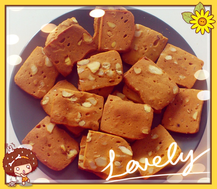 坚果饼干