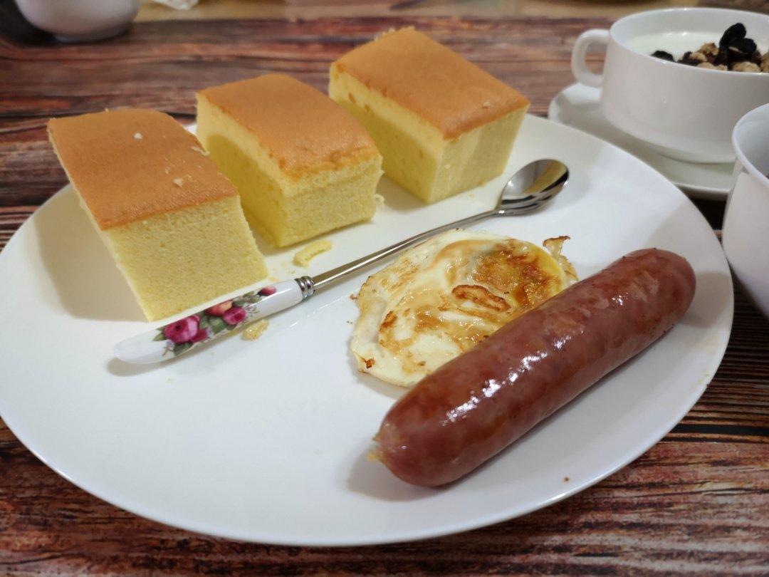 古早味蛋糕....烫面水浴法