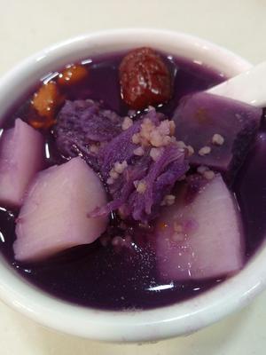 紫薯山药小米粥的做法 步骤4