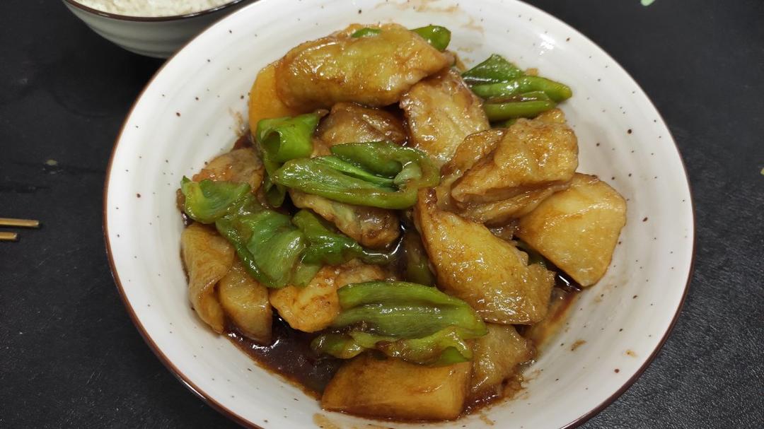 超级下饭的地三鲜