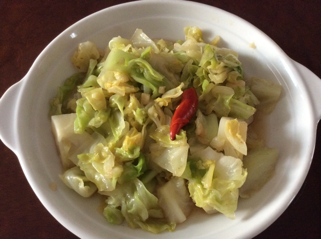 清炒包菜（卷心菜）