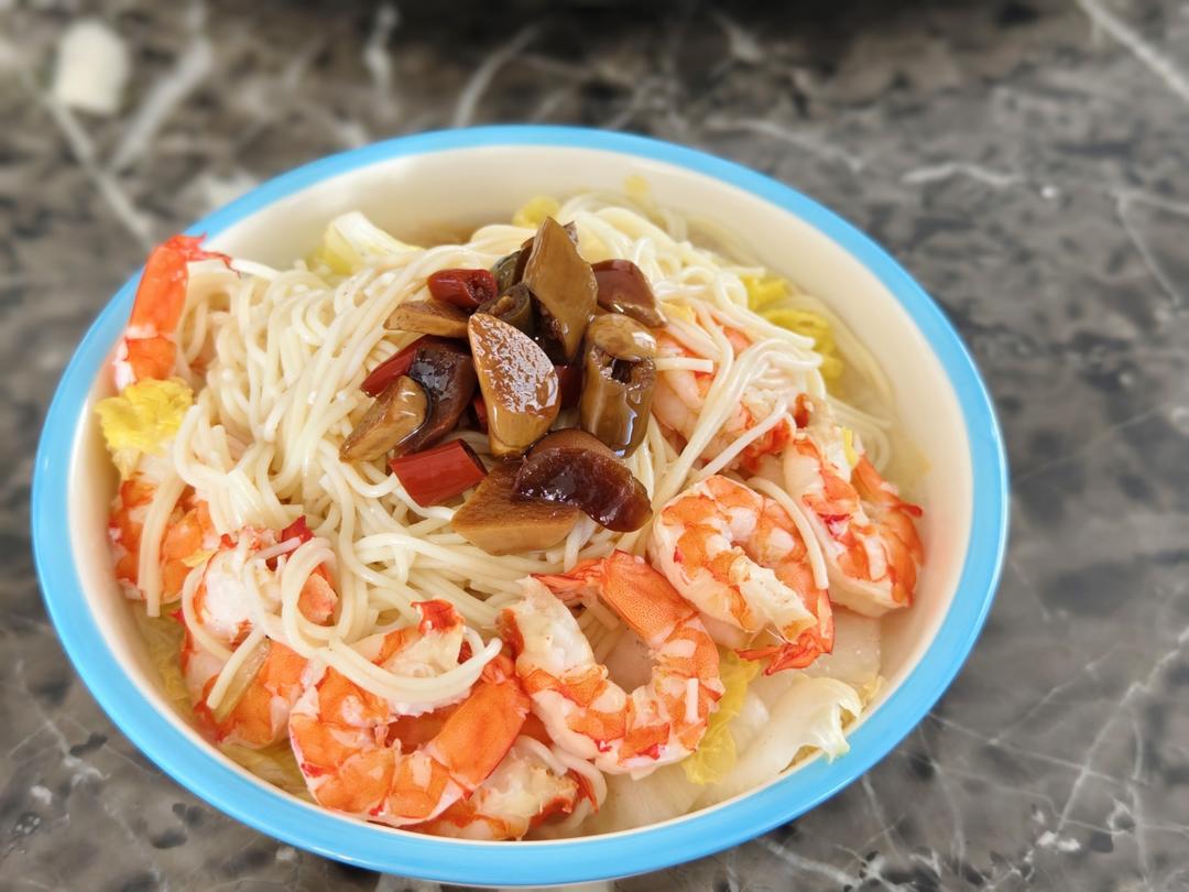 虾仁面