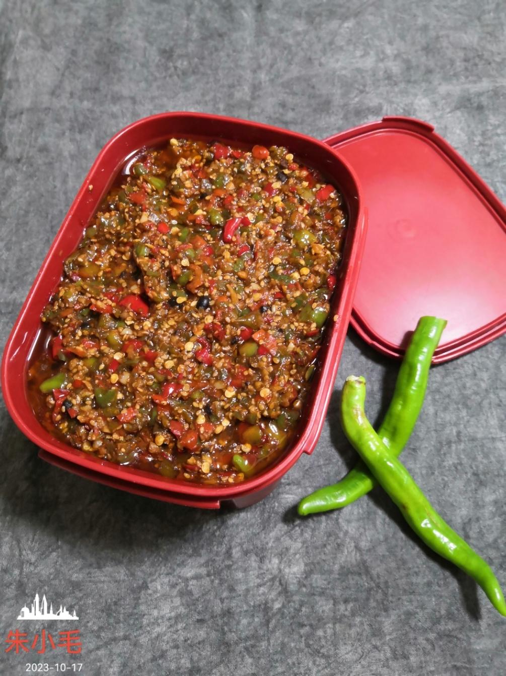 二十年自制辣椒酱配方😋