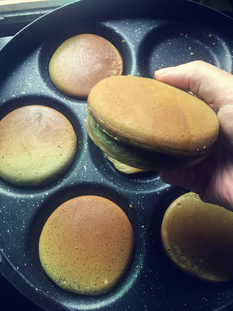 抹茶蜜豆铜锣烧