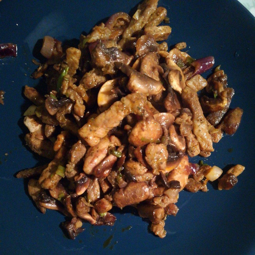 香菇炒肉
