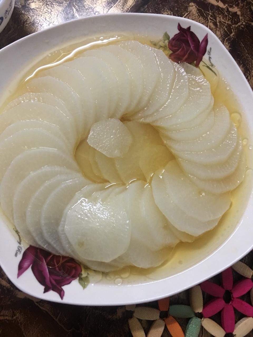 vofs做的清蒸白萝卜