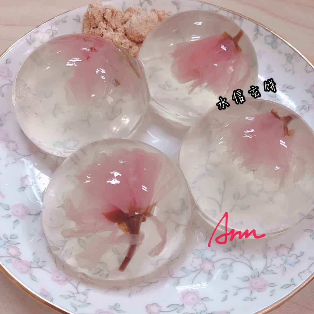 高颜值易操作的水信玄饼的做法