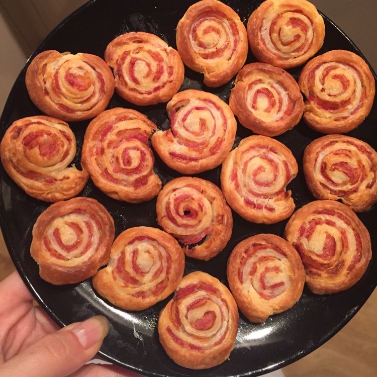 酥皮培根卷