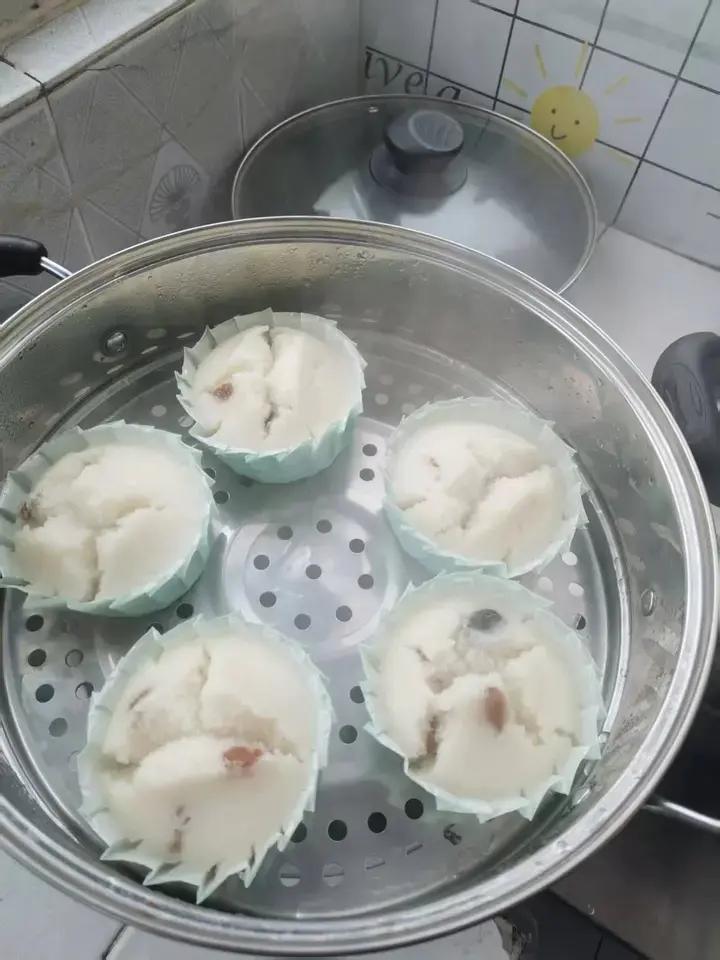 一次成功的开花米糕