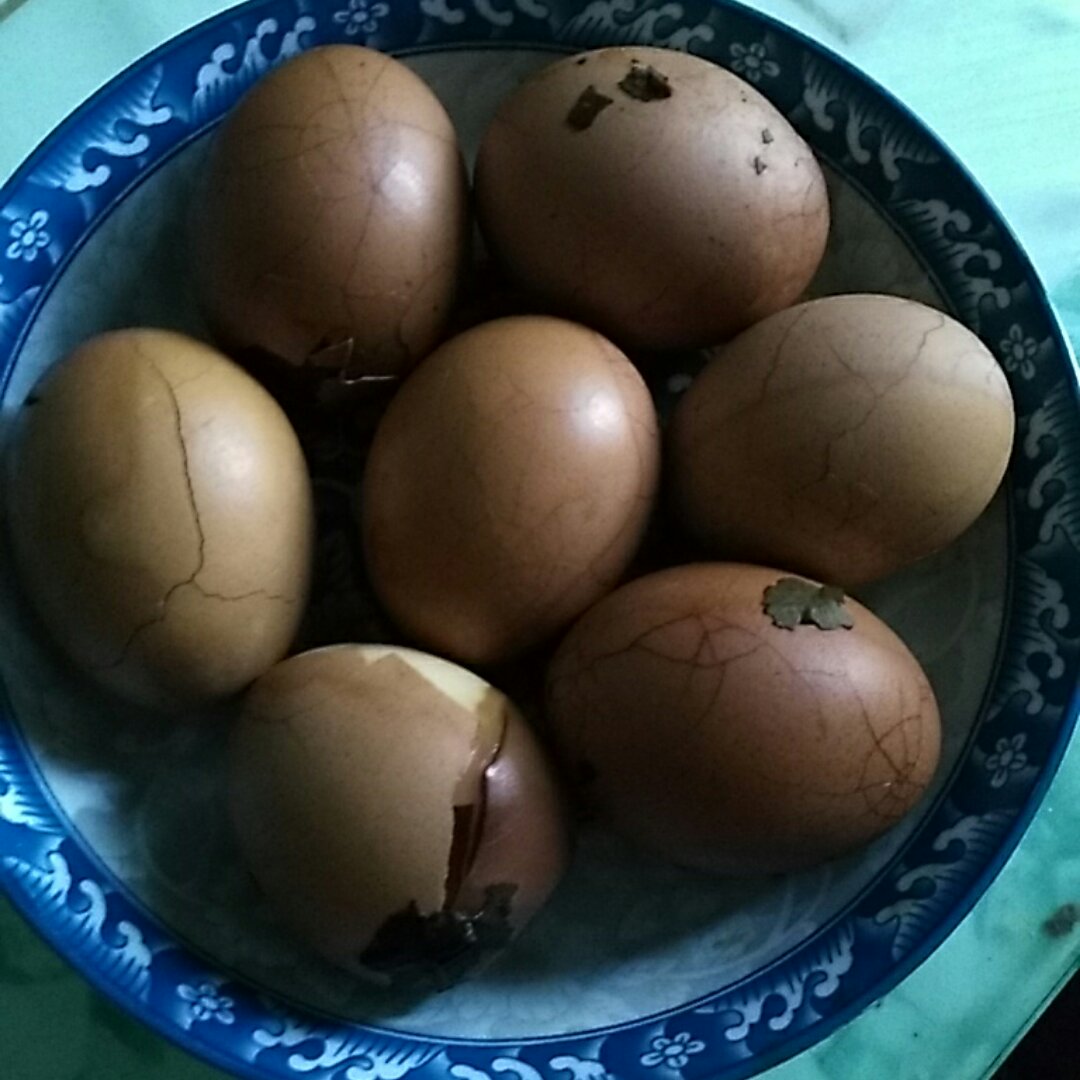 电饭煲煮五香茶叶蛋