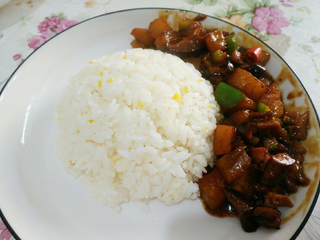 ㊙️香菇土豆肉沫拌饭❗️比外卖还好吃