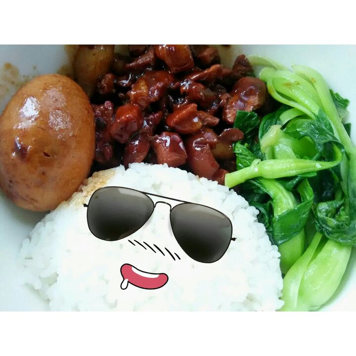 家常卤肉饭