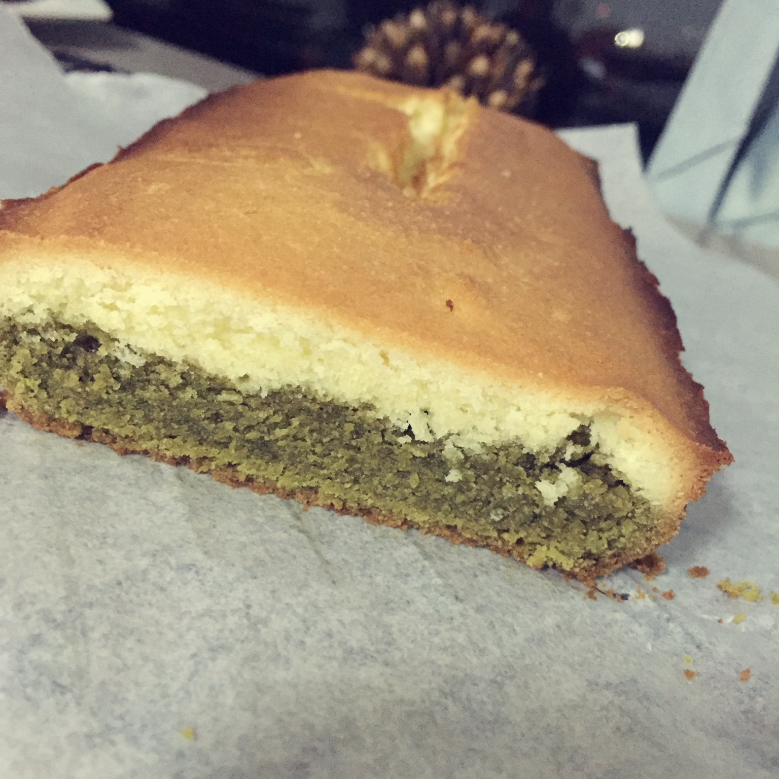 抹茶黑豆之双色磅蛋糕<熊谷裕子>
