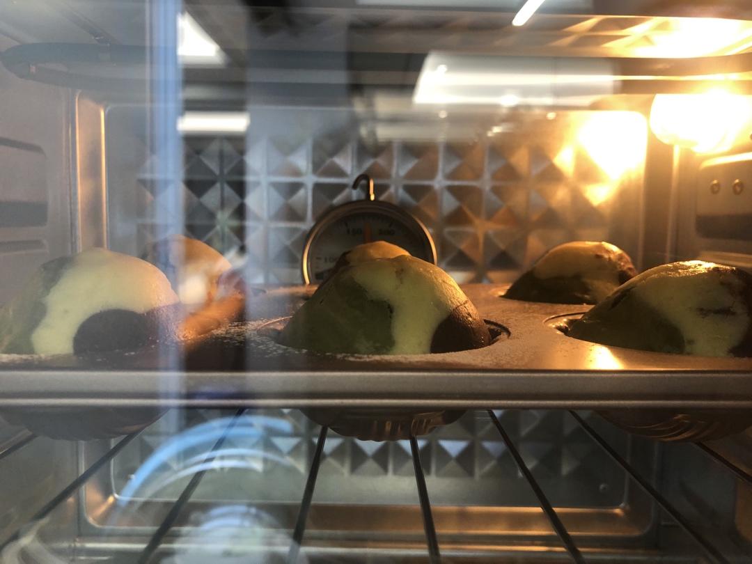【迷彩玛德琳】网红玛德琳升级版！蛋黄+抹茶+巧克力这是什么神仙组合？