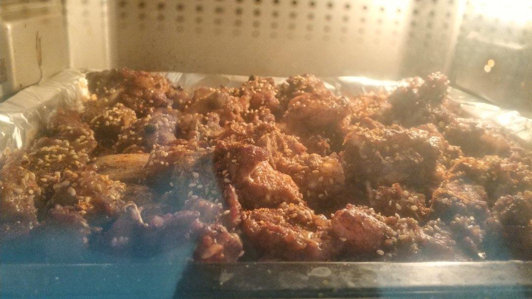 锡纸烤排骨