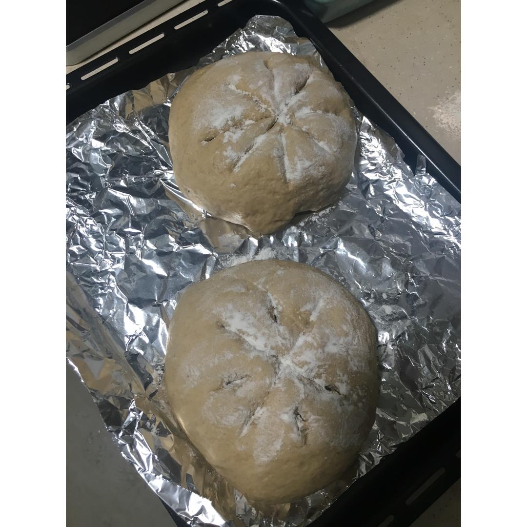 黑麦核桃红糖面包