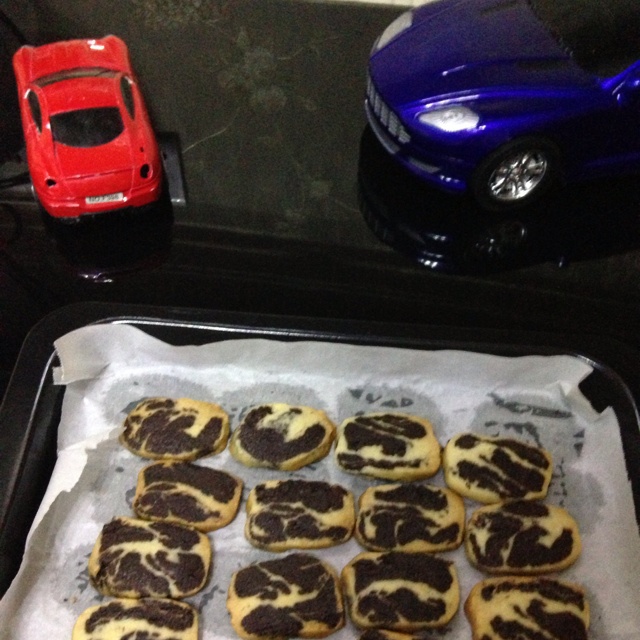 哥手把手教你做大理石曲奇