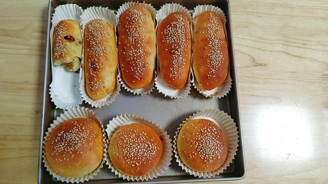 超柔软万能汉堡胚热狗面包胚（波兰种）