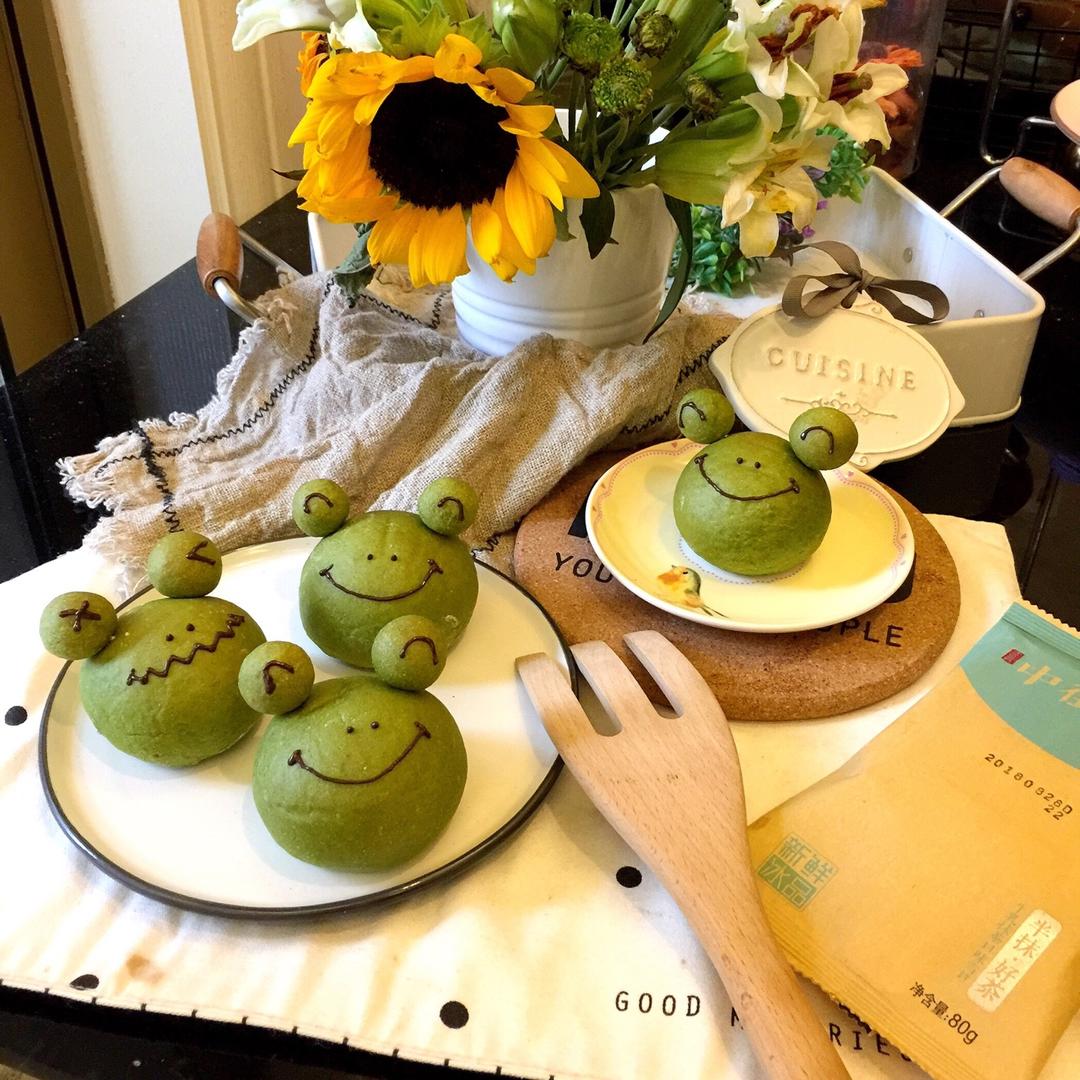 小青蛙抹茶冰心面包———中街1946半抹·好茶