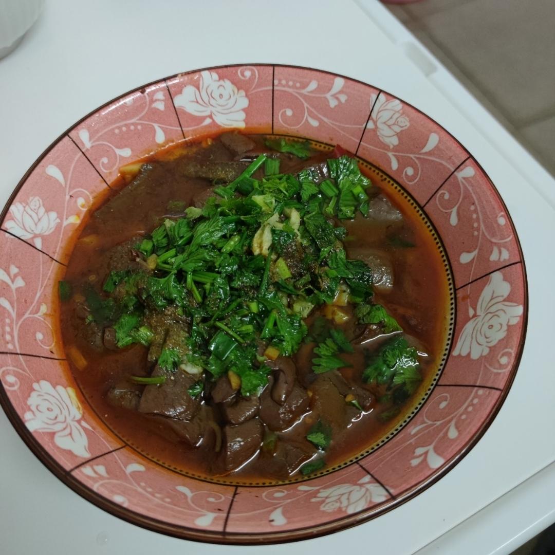 下饭川菜 麻辣猪血 鲜香麻辣十分过瘾