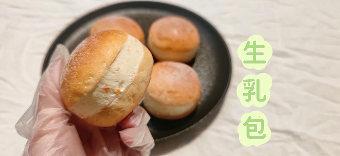 纯奶手撕吐司的做法 步骤1