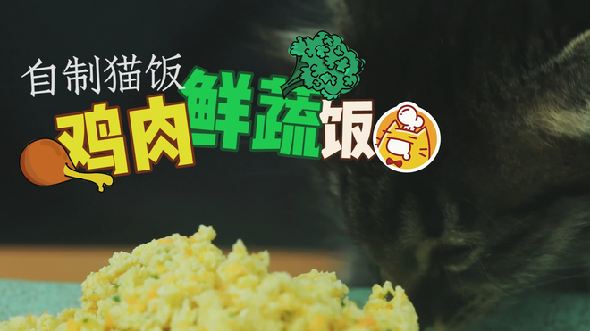 「喵咪先生」自制猫饭の第一弹 - 鸡肉鲜蔬饭的做法