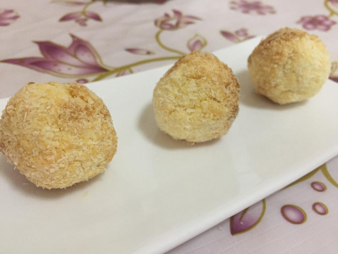 黄金椰蓉球（新手入门零失败）