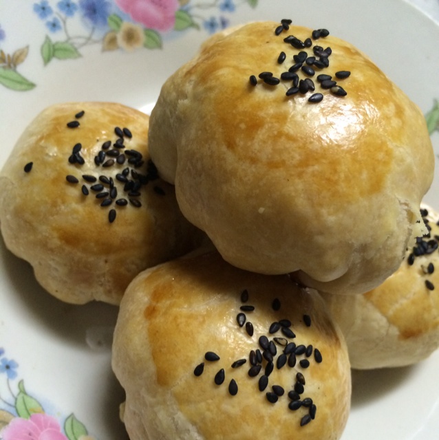 泳式鲜肉榨菜月饼