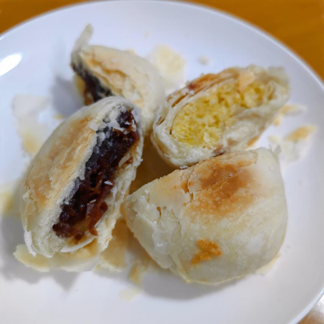 大包酥又快又酥的鲜花饼