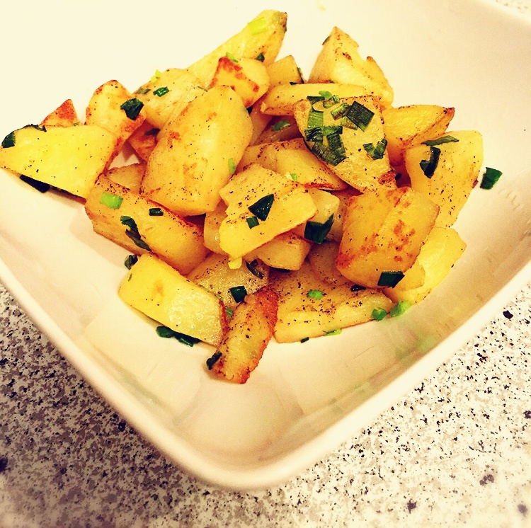 孜然炒土豆（毫无技术含量）