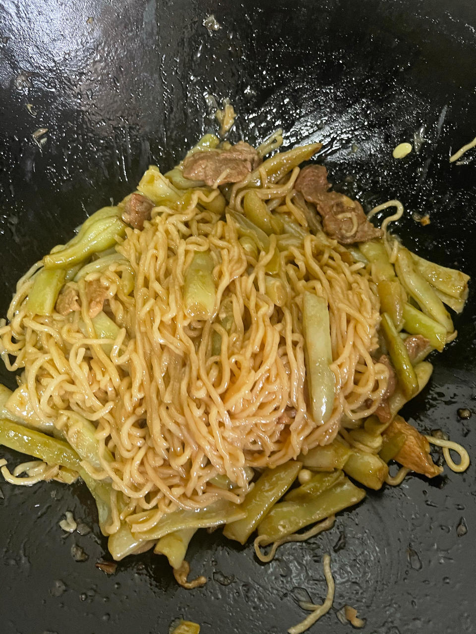豆角焖面
