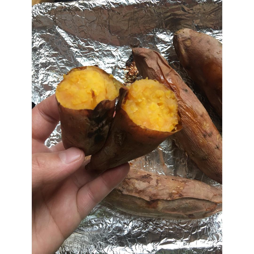 烤红薯烤箱版