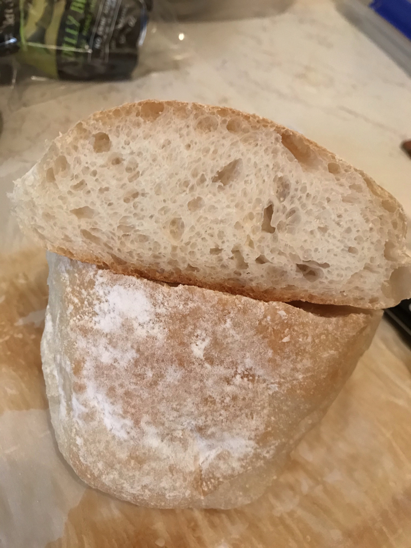 自用记录。冷藏发酵法柔软面包，不用厨师机