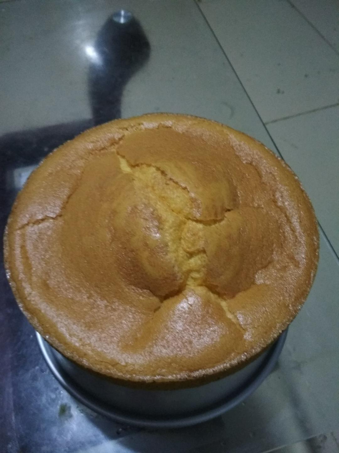 步骤最全面的戚风蛋糕（八寸）做法，成功率高！