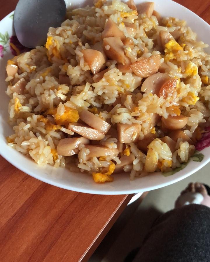火腿蛋炒饭