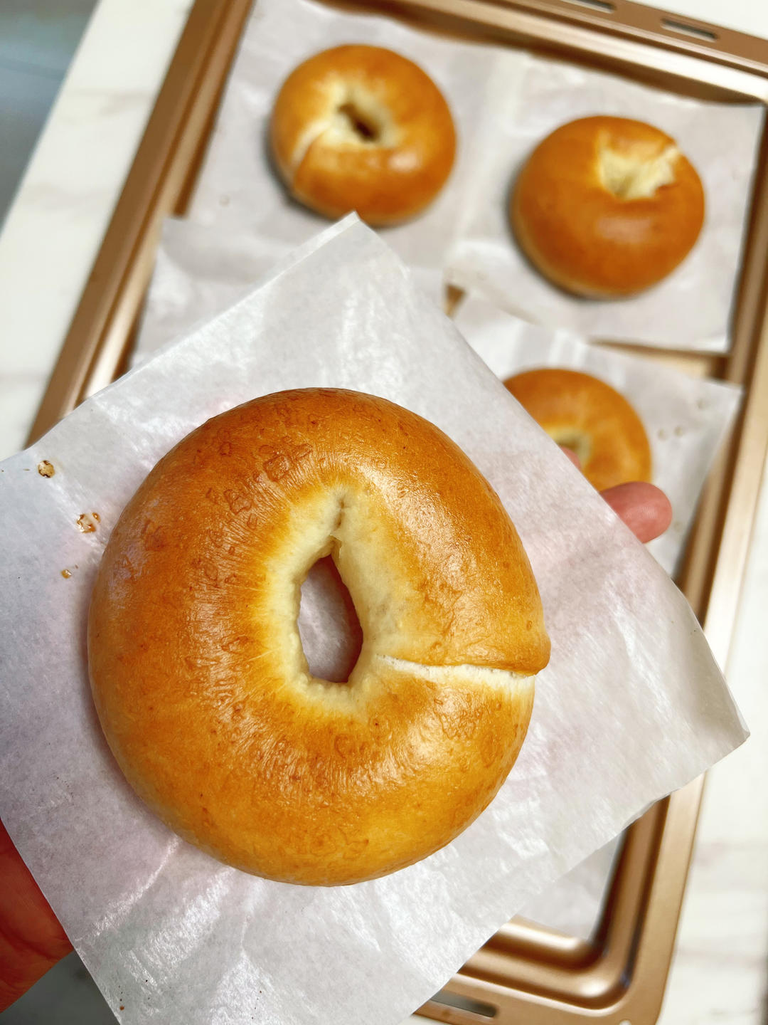 🥯一小时就完成的超快手贝果