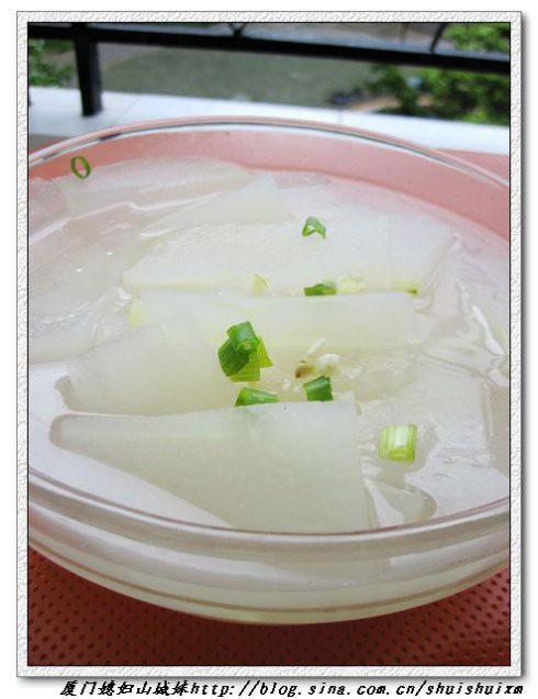 清水冬瓜汤的做法