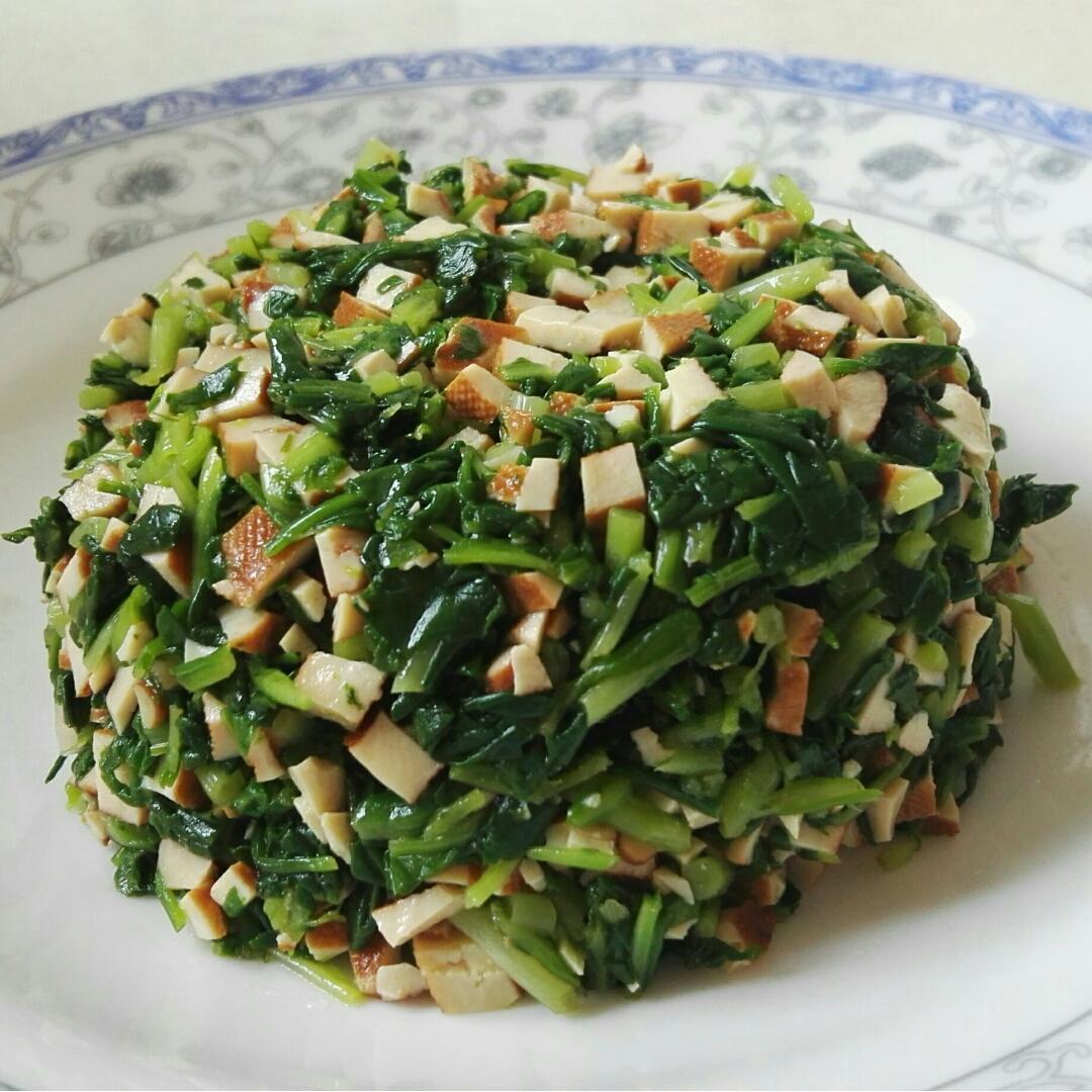 brendagu做的凉拌香干马兰头