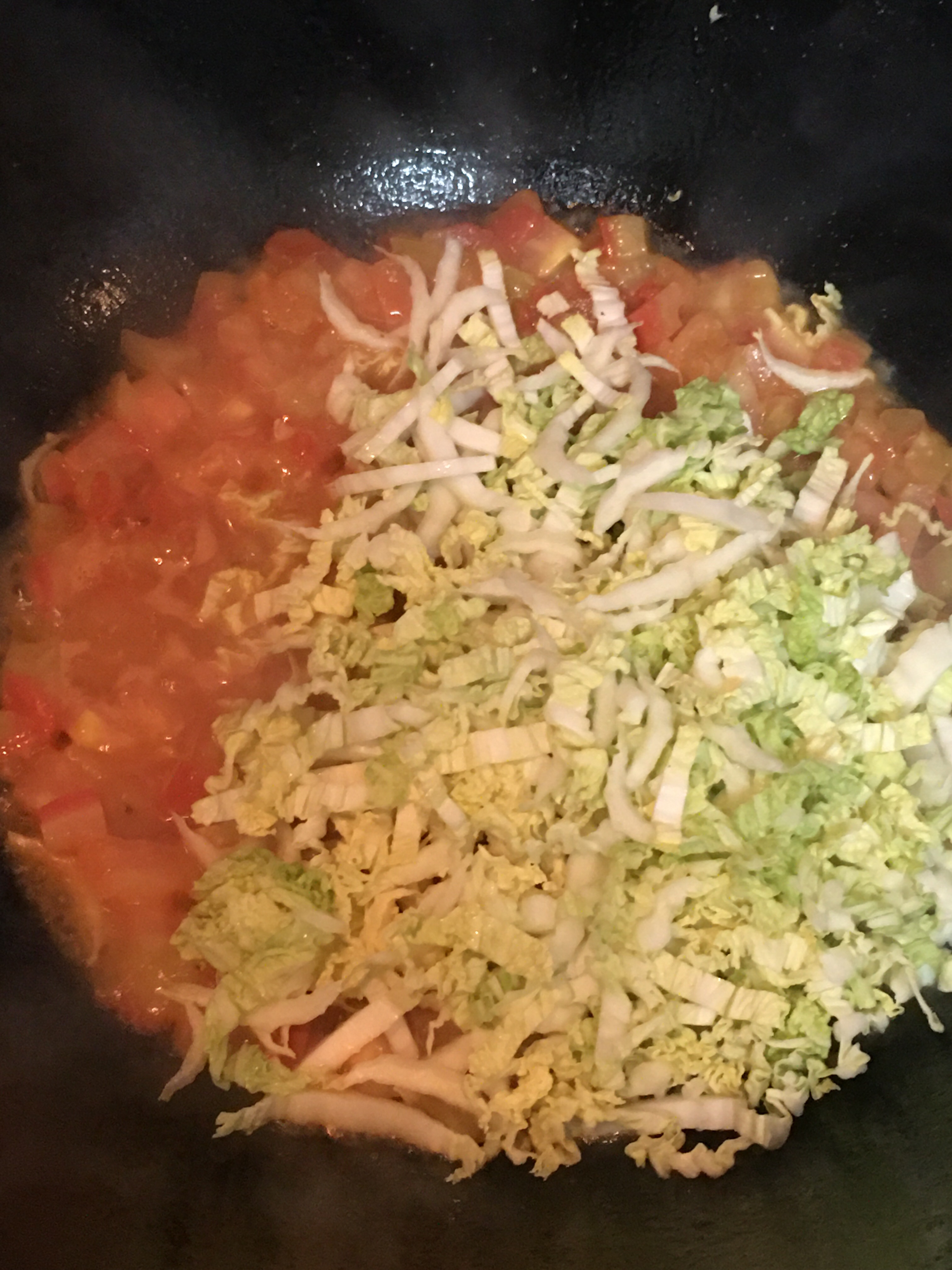 西红柿白菜汤的做法 步骤8